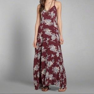 Abercrombie Floral Maxi Dress ☆
